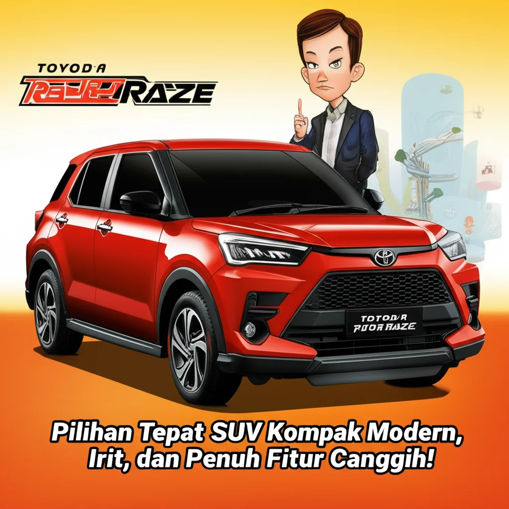 Toyota Raize: Pilihan Tepat SUV Kompak Modern, Irit, dan Penuh Fitur Canggih! Toyota Raize: Pilihan Tepat SUV Kompak Modern, Irit, dan Penuh Fitur Canggih!
