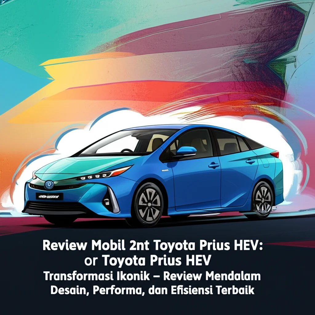Ilustrasi Toyota Prius HEV
